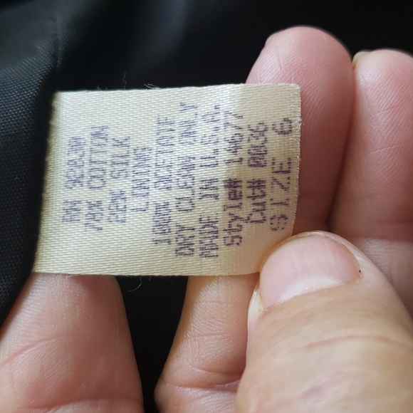 KELLY GRAHAM NEW YORK VNECK SILK BLEND BLACK SLEEVELESS SHEATH DRESS SZ 6 - Picture 10 of 12